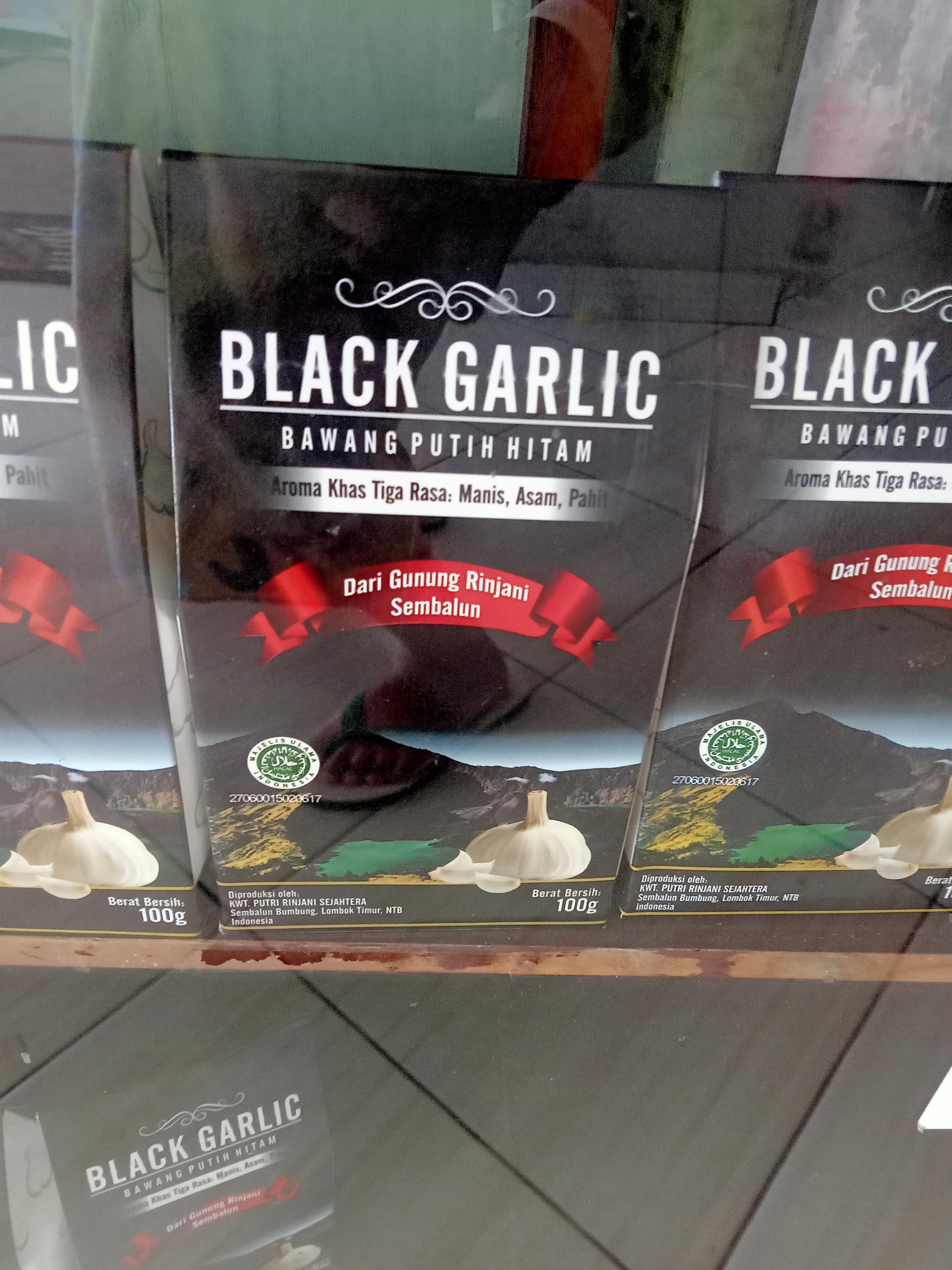 Black garlic biasa (bongol)